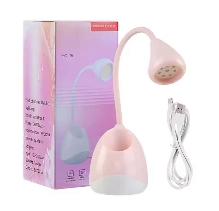 Лампа UV/LED для сушки гель лака YC-05 36 Вт с аккумулятором