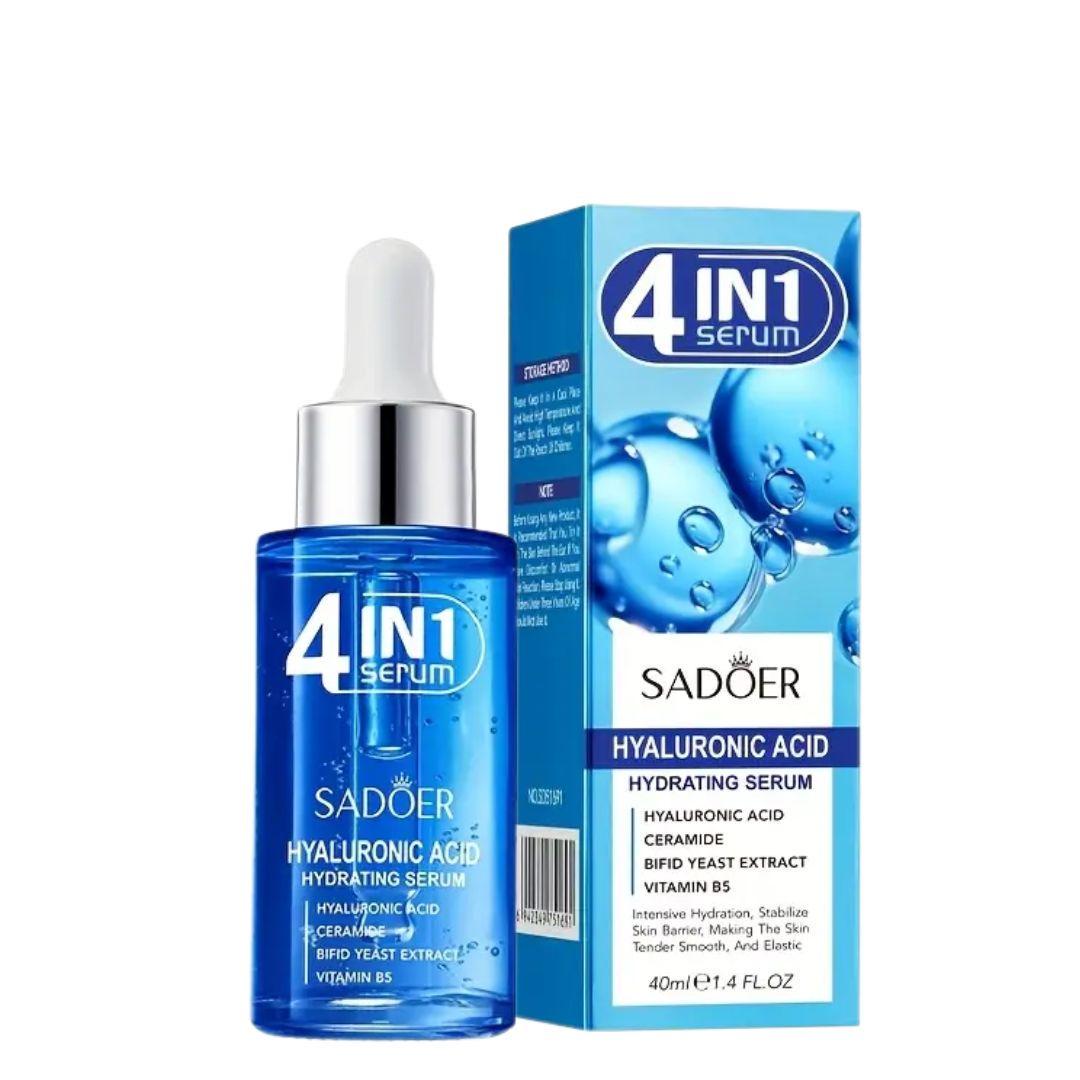 Сироватка для обличчя зволожувальна Sadoer Hyaluronic Acid 4в1 40 мл (13352717)