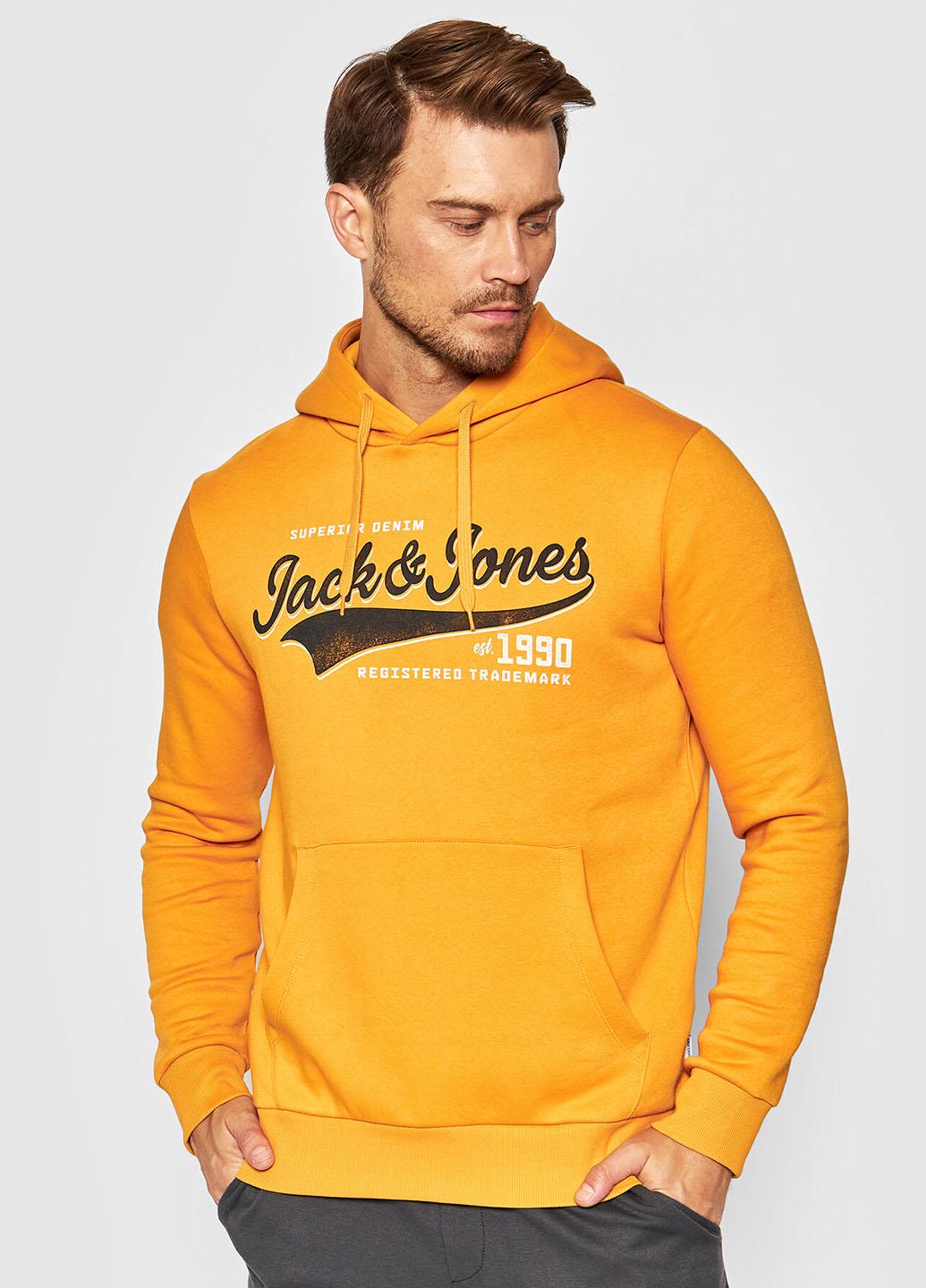 Худи Jack & Jones S Оранжевый (12189736b51)