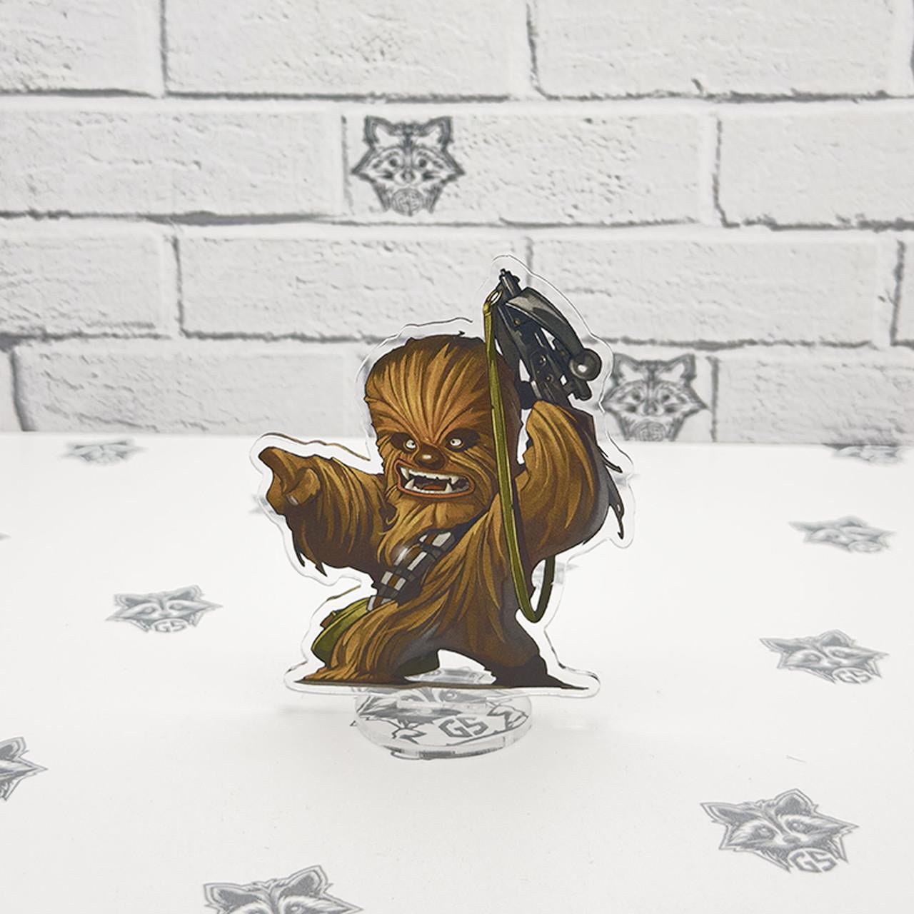 Фигурка коллекционная акриловая Chibi Star Wars Чубака 10 см (2220262307)