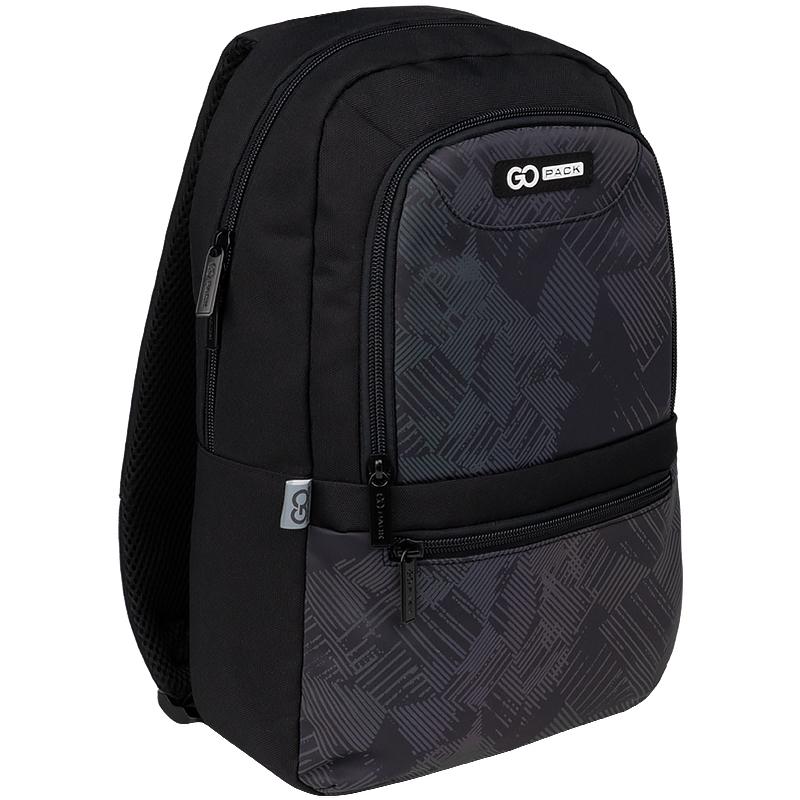 Рюкзак підлітковий GoPack Education Teens 37x24x9 см 10 л Чорний (GO22-119S-1) - фото 2