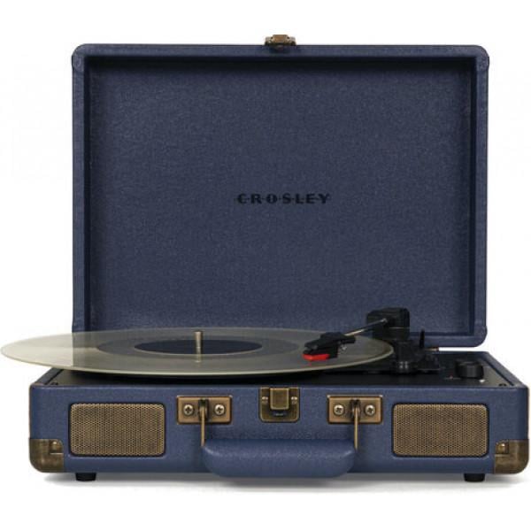 Виниловый проигрыватель Crosley Cruiser Deluxe Plus Navy