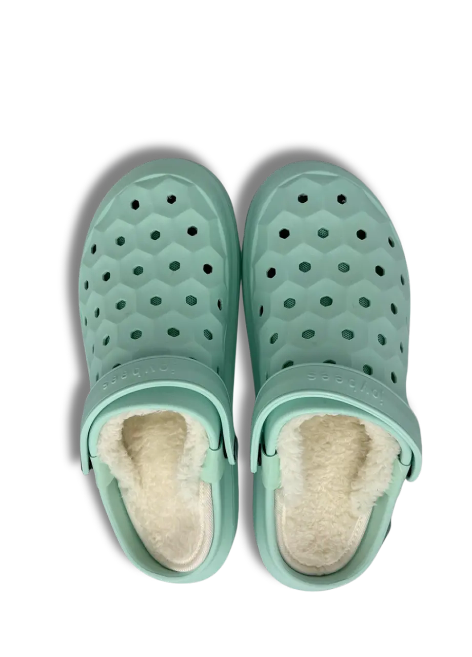 Сабо женские утепленные Joybees 39,5 M7/W9 Мятный (2712881848)