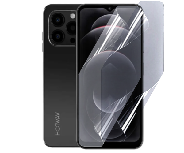 Противоударная гидрогелевая пленка Hydrogel Film для Hotwav Note 13 Pro, Transparent