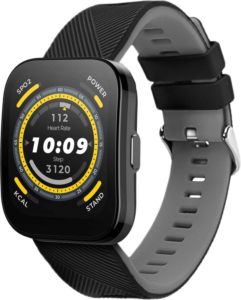 Ремешок Luminic для Amazfit Bip 5 Black Grey (34364-53)