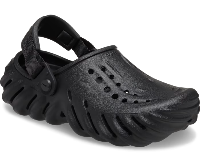 Сабо чоловічі Єхо клог повністю Crocs Echo Clog Storm Чорний (27671)
