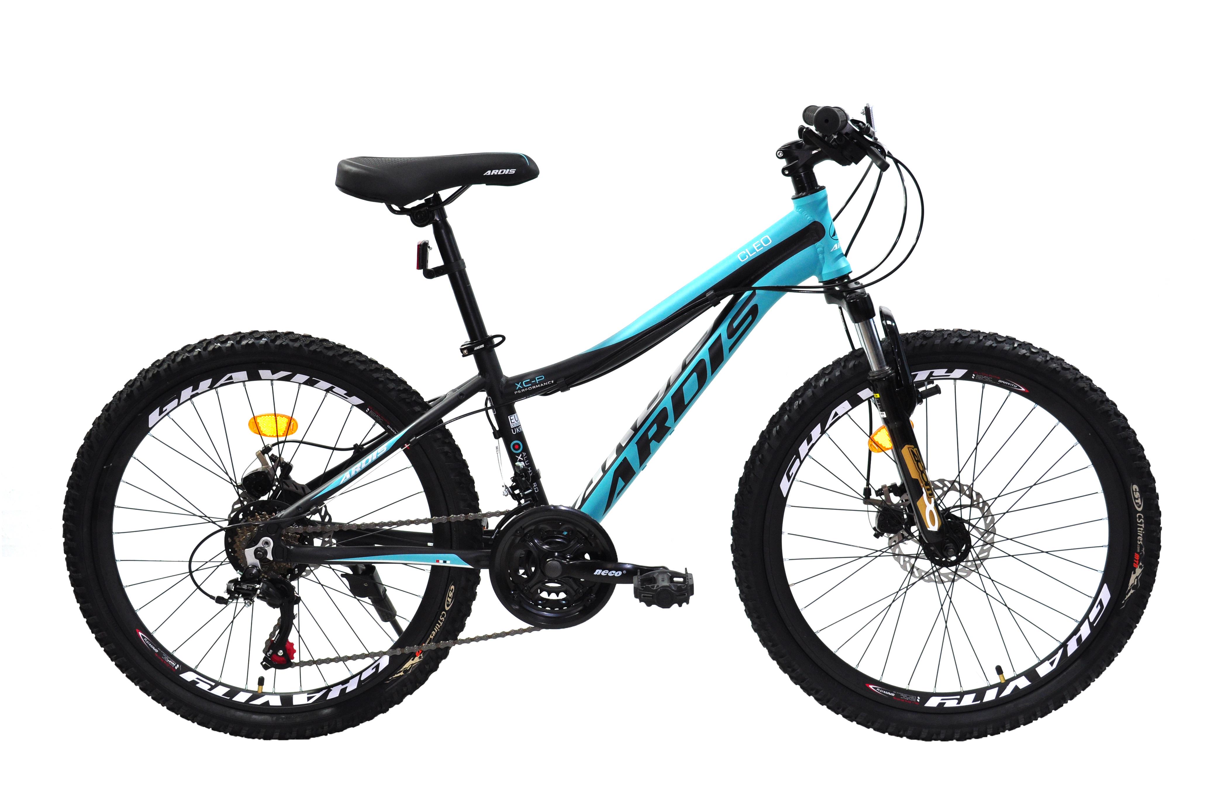 ᐉ Велосипед Ardis 24 MTB AL CLEO Черно-голубой (01462)
