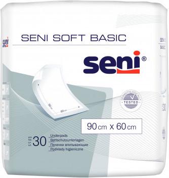 Пеленки Seni SOFT BASIC 60x90 см 30 шт.