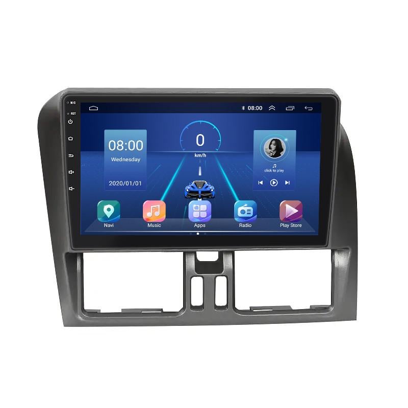 Автомагнитола штатная Lesko для Volvo XC60 I Рестайлин 2017 9" 2/32Gb 4G/Wi-Fi/GPS