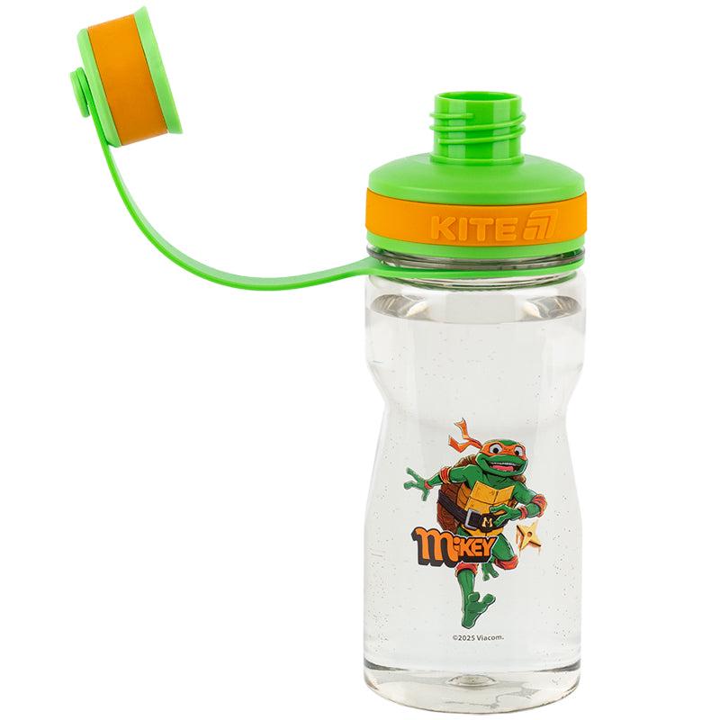 Детская бутылочка для воды KITE Ninja Turtles 500 мл Серый (NT25-397) - фото 3 Детская бутылочка для воды KITE Ninja Turtles 500 мл Серый (NT25-397) - фото 3