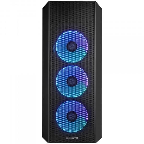 Корпус для компьютера Chieftec SCORPION 4 A-RGB USB-C ATX Black (GL-04B-UC-OP) - фото 2