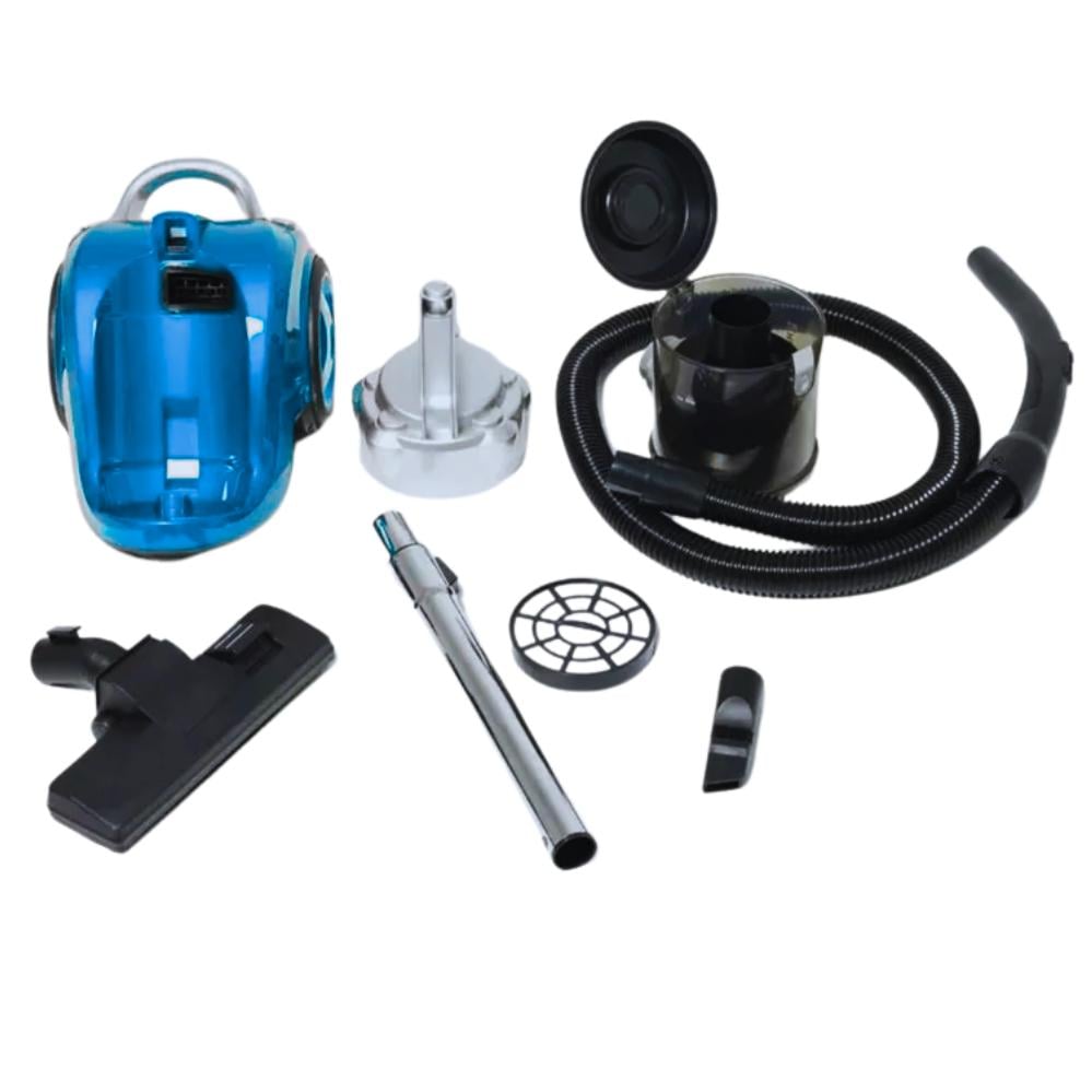 Пылесос контейнерный Hoffmans HM-8801 циклонного типа без мешка 1800W Синий (120.1854) - фото 2 Пылесос контейнерный Hoffmans HM-8801 циклонного типа без мешка 1800W Синий (120.1854) - фото 2