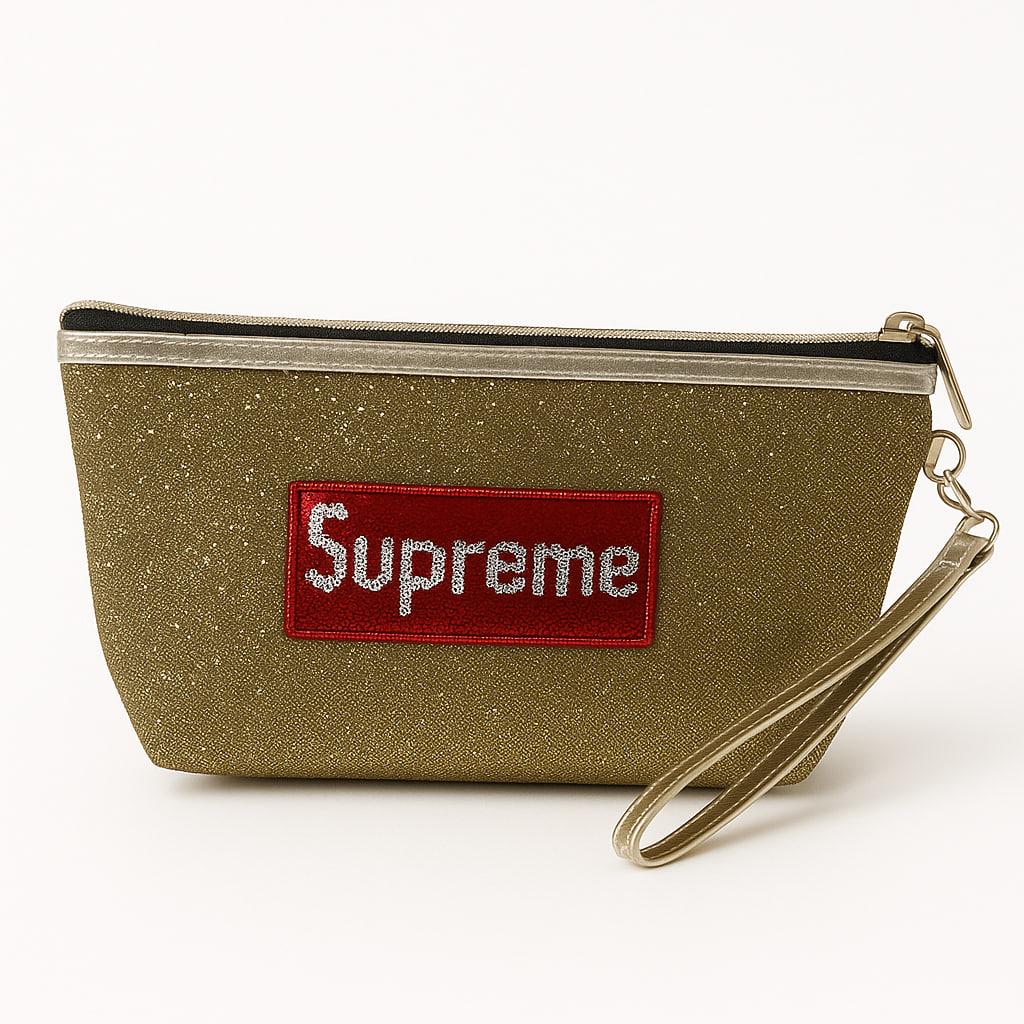 Косметичка с пайетками блестящая Золотой (cdeee439)