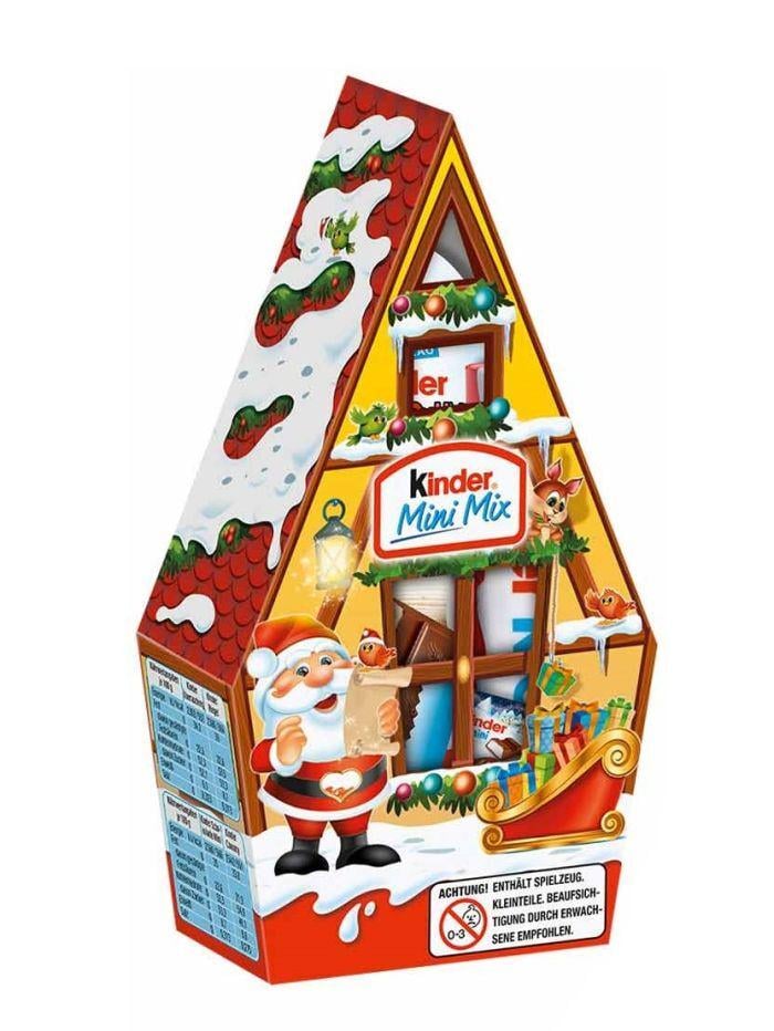 Набор сладостей Kinder Mini Mix Рождественский домик 76 г