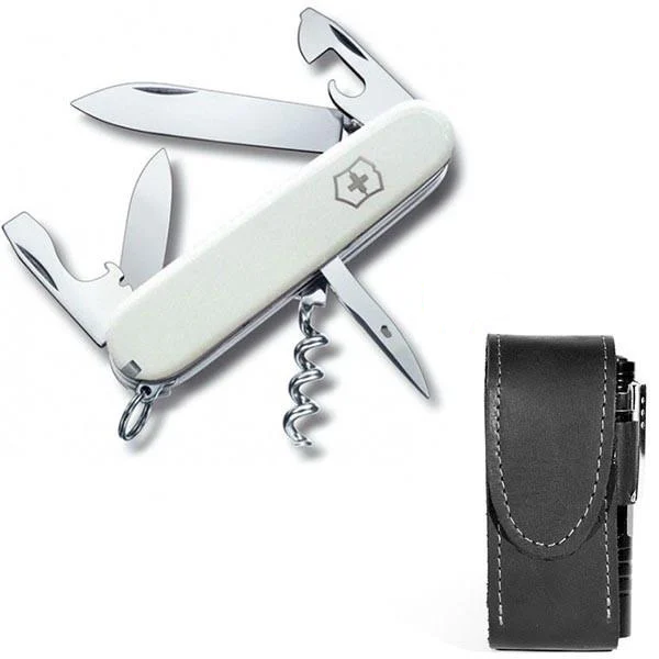 Комплект ніж Victorinox Swiss Army Spartan 1.3603.7/чохол з ліхтариком