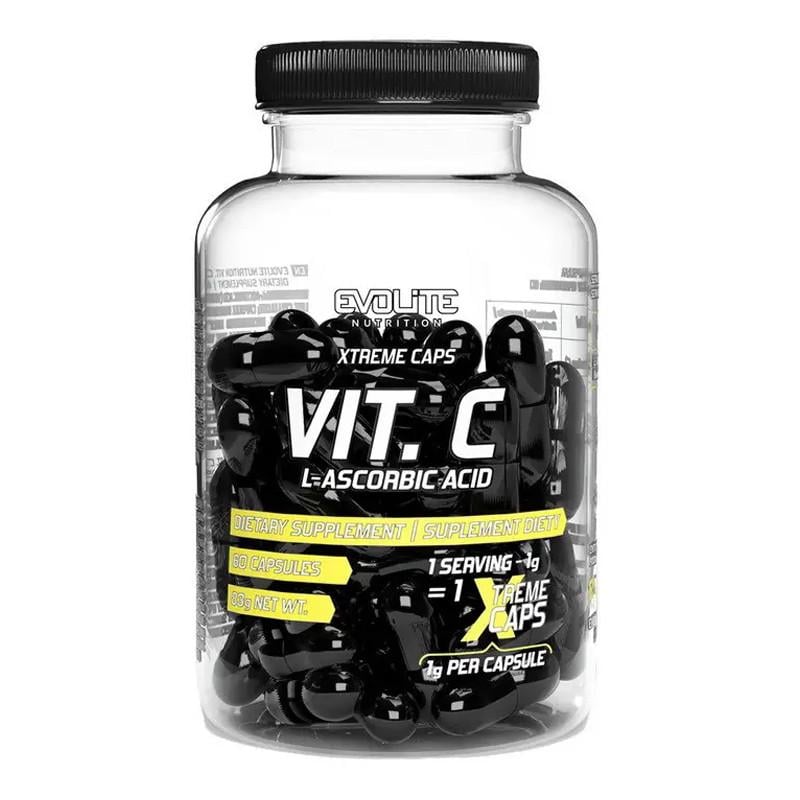 Вітамін C Evolite Nutrition Vitamin C Extreme 1000 mg 60 капс. (22516-01) - фото 1