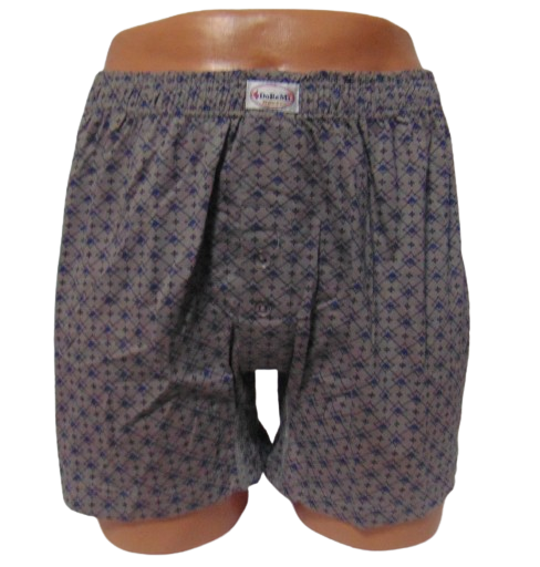 Труси чоловічі Doremi бавовняні XL Сірий (312-43-4)