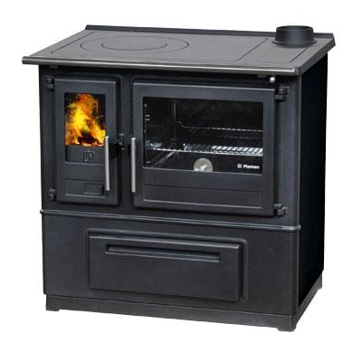 Піч з варильною поверхнею і духовкою Plamen Slavonac N 8 кВт Чорний (29670108)