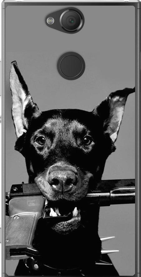 Чехол на Sony Xperia XA2 H4113 Доберман (2745u-1357-42517)