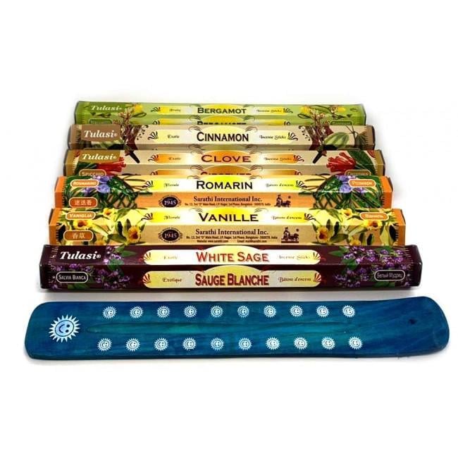 Аромапалочки Tulasi Пряности с подставкой (34588-MZ)