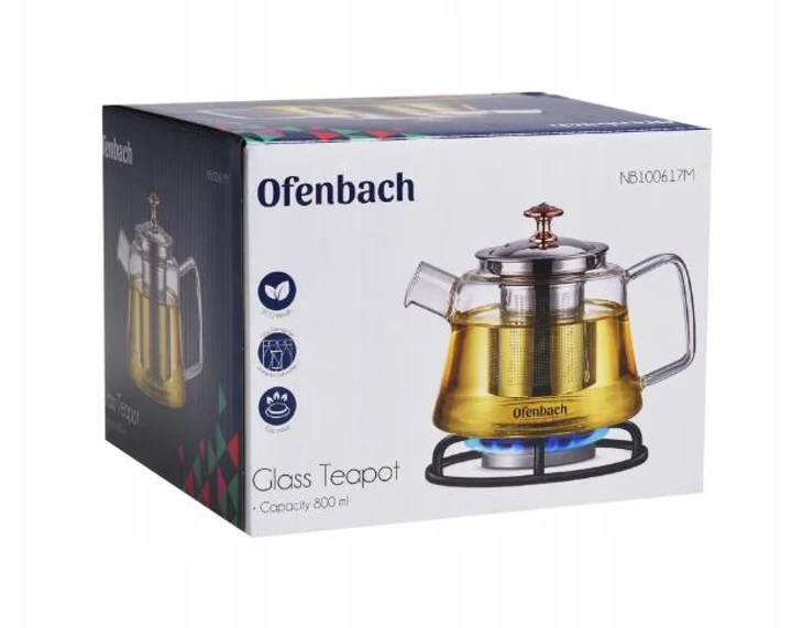 Заварник Ofenbach 480 мл (100617S) - фото 6 Заварник Ofenbach 480 мл (100617S) - фото 6