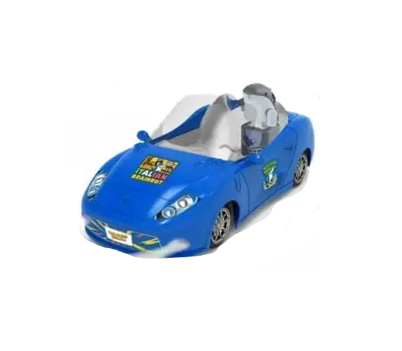 Машинка радиоуправляемая Italian Brain Rot Deluxe R/C Car Tralalero Tralala Синий (opt-105403)