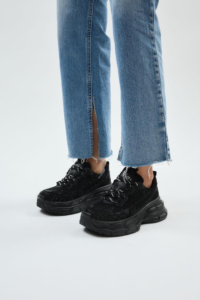 Кросівки жіночі демісезонні LONZA р. 41 Чорний (198940) - фото 4 Кросівки жіночі демісезонні LONZA р. 41 Чорний (198940) - фото 4