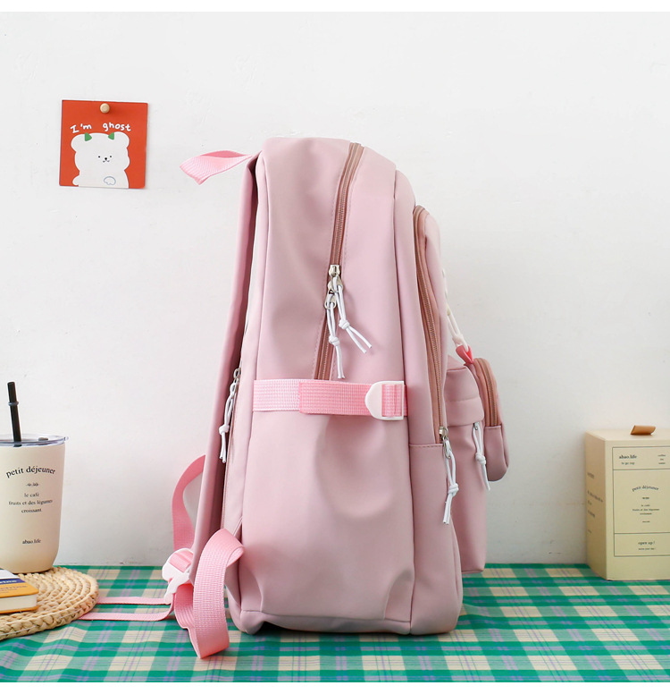 Школьный рюкзак для девочки Hello Cat 5в1 5-11 класс Розовый (27668058) - фото 4 Школьный рюкзак для девочки Hello Cat 5в1 5-11 класс Розовый (27668058) - фото 4