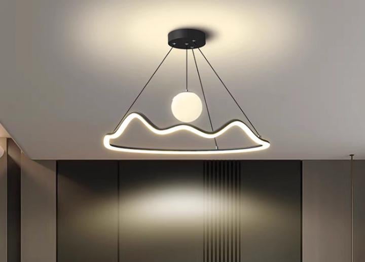 Люстра подвесная светодиодная Valeso V G4057 BK 38W Черный (00000140925)