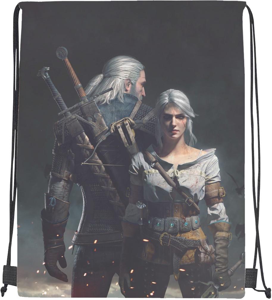 Мішок спортивний Witcher Geralt And Ciri (20298569)