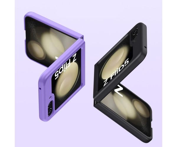 Чехол-накладка Omeve Shockproof Military для Samsung Galaxy Flip5 Лаванда