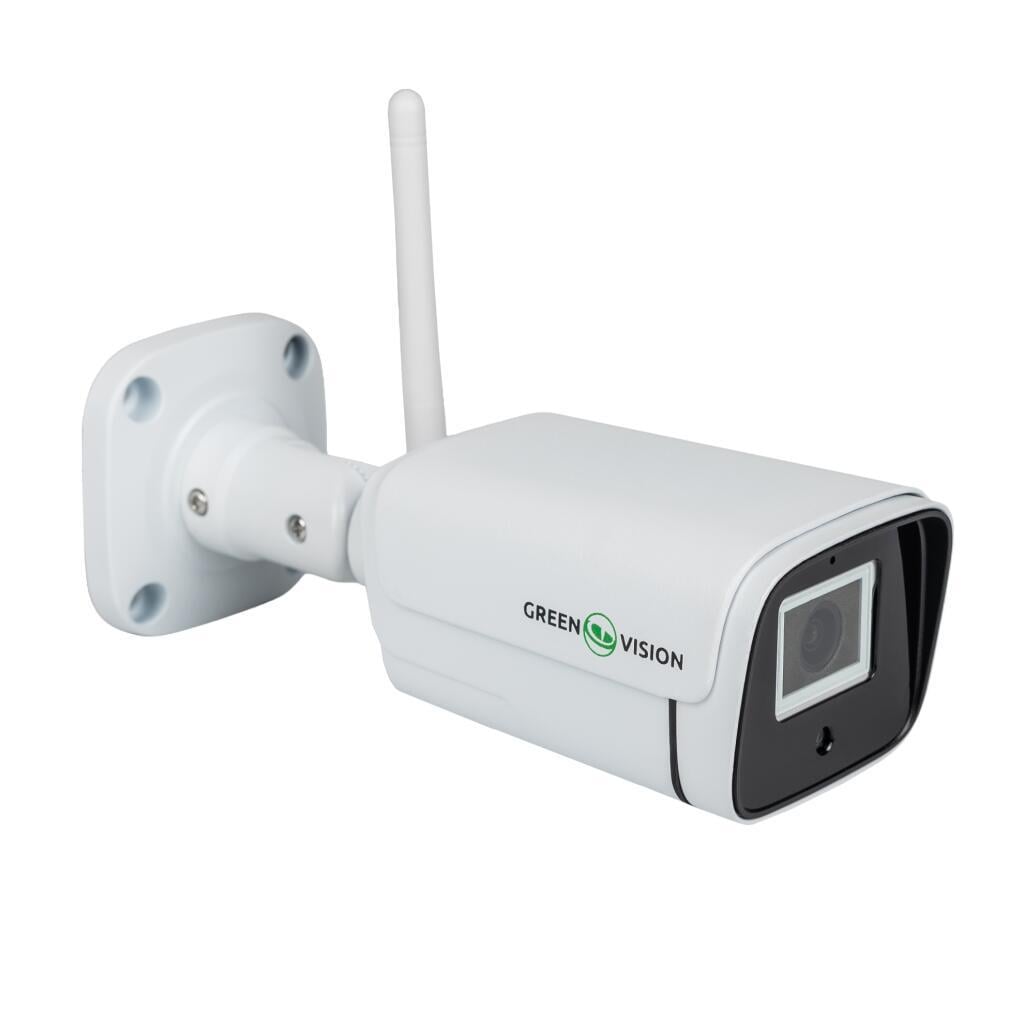 Камера Внешняя WI-FI GreenVision 5МР GV-204-IP-FM-COA50-20 SD Lite с блоком питания Камера Внешняя WI-FI GreenVision 5МР GV-204-IP-FM-COA50-20 SD Lite с блоком питания