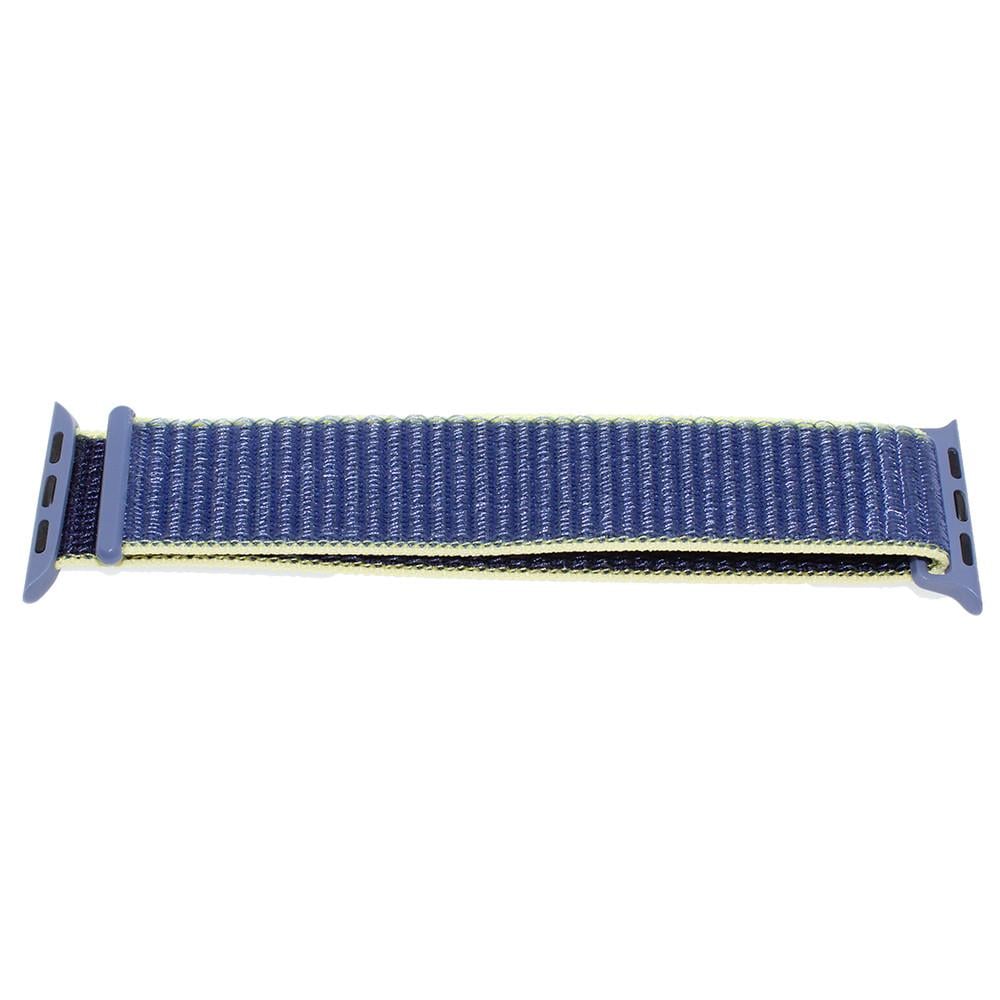 Ремешок нейлоновый Sport Loop Band для Apple Watch 38/40/41 мм Series SE/7/6/5/4/3/2/1 №45 Alaskan Blue