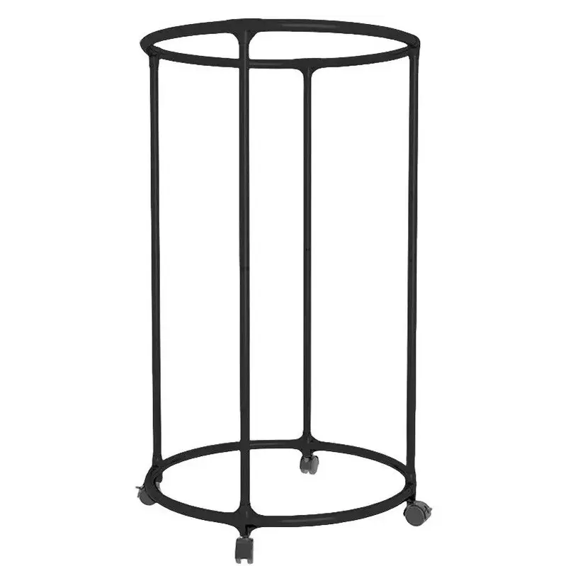 Вешалка для одежды на колесиках RIAS YX8012 до 30кг 125x80 см Black (3_07626)