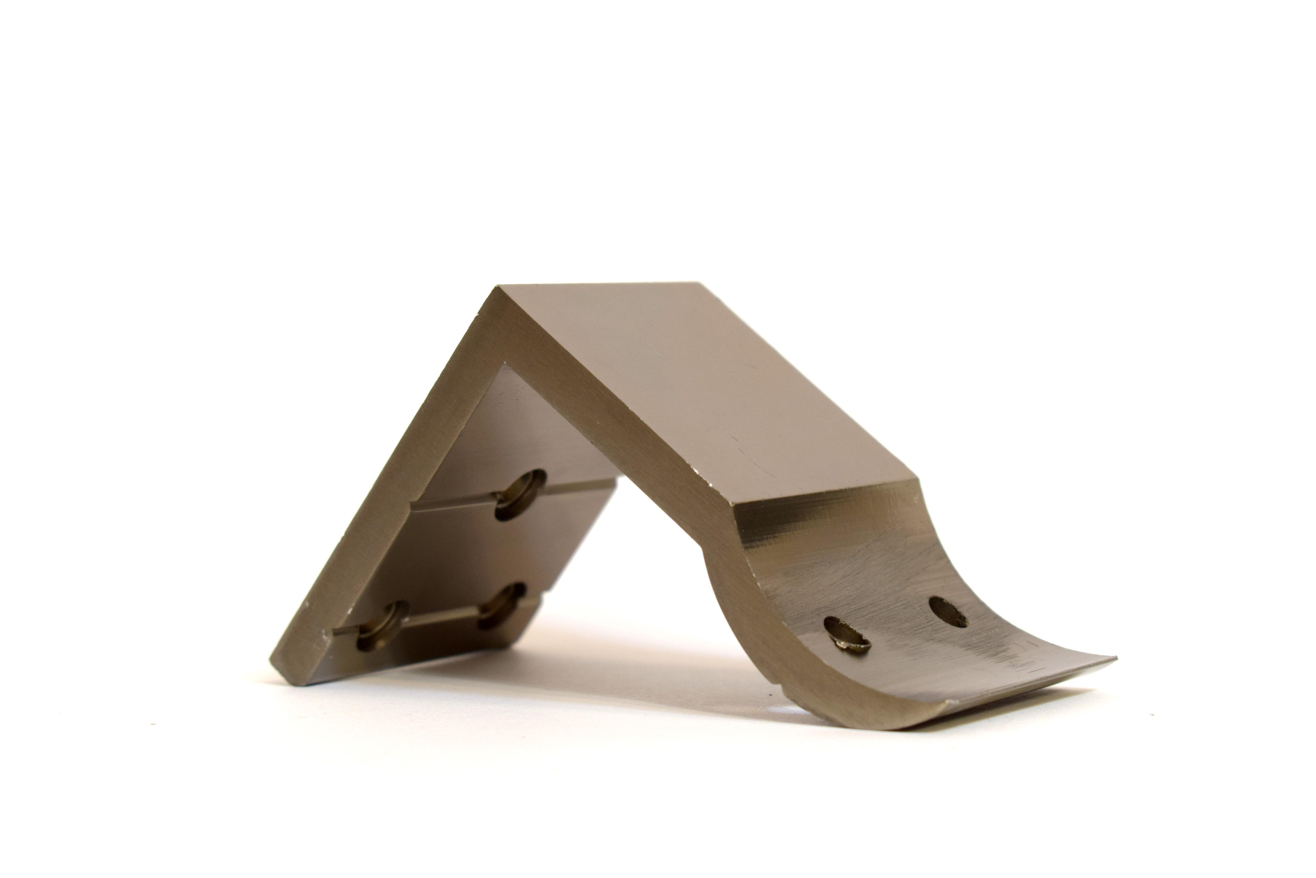 Тримач поручня до стіни до алюмінієвих поручнів тип коло Шампань (10621ш)