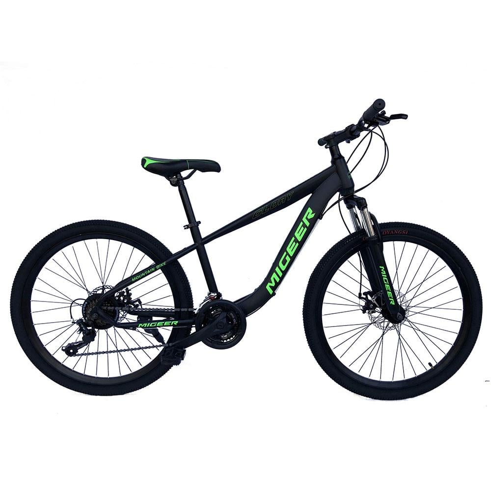 Велосипед Unicorn Migeer Glory 26" 2021 Черно-зеленый (000MG26Z)