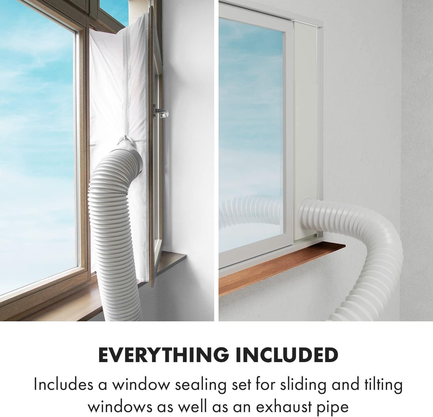 Кондиционер мобильный KLARSTEIN Metrobreeze Rome Smart 10 000 BTU с сухим режимом (10035803) - фото 7 Кондиционер мобильный KLARSTEIN Metrobreeze Rome Smart 10 000 BTU с сухим режимом (10035803) - фото 7