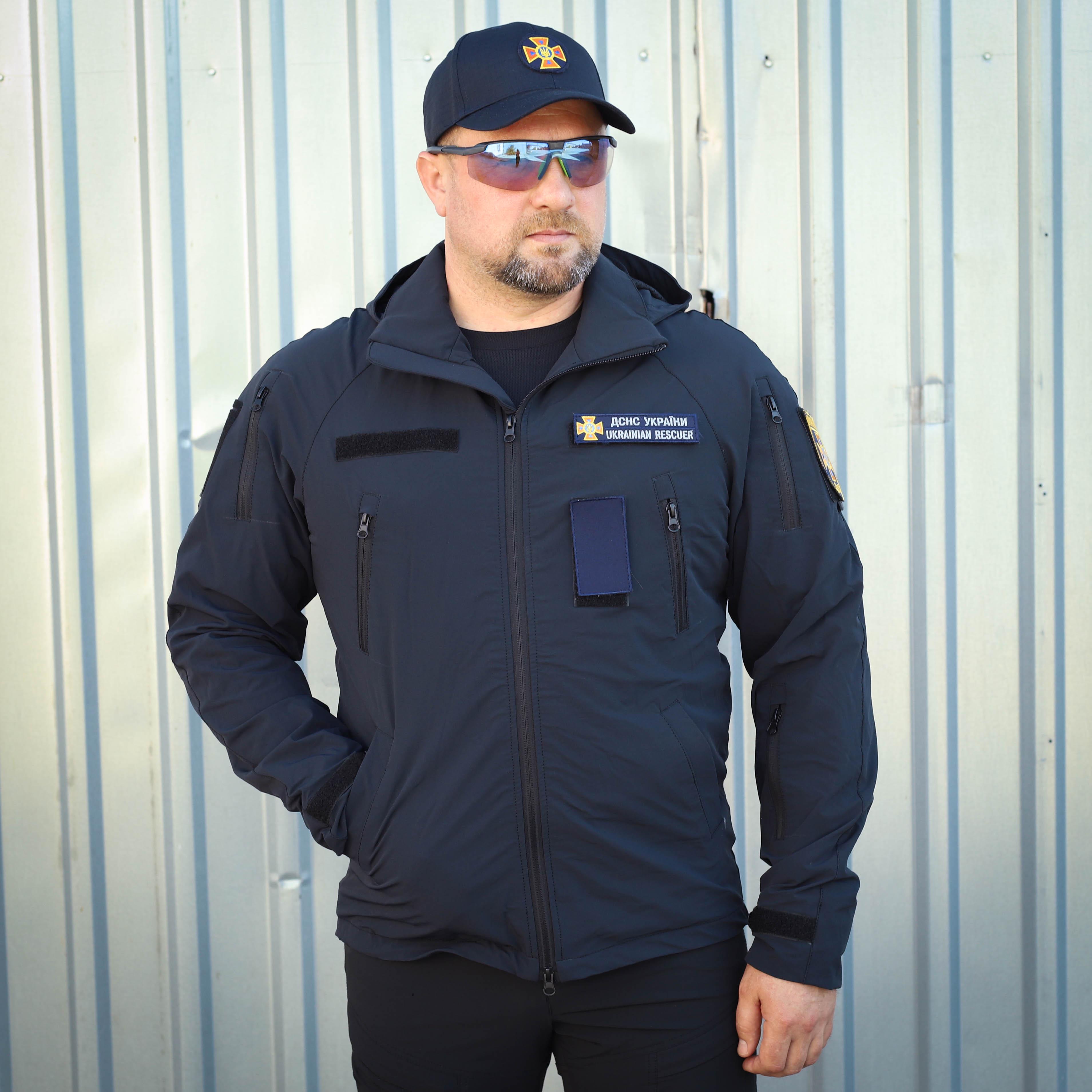 Куртка Хантер FCT Design ДСНС Баланс стрейч на сетке р. 44-46 Темно-синий