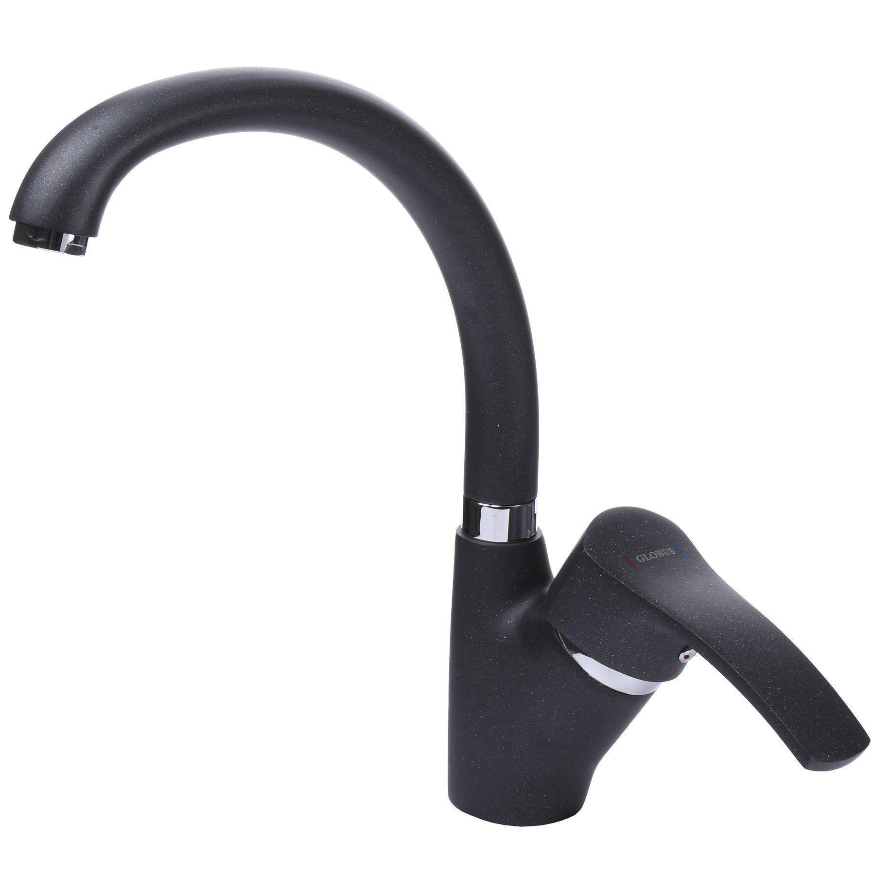 Смеситель для кухни GLux QUEENSLAND GLQU-0203S-BIG-1-ONIX Оникс (19203)