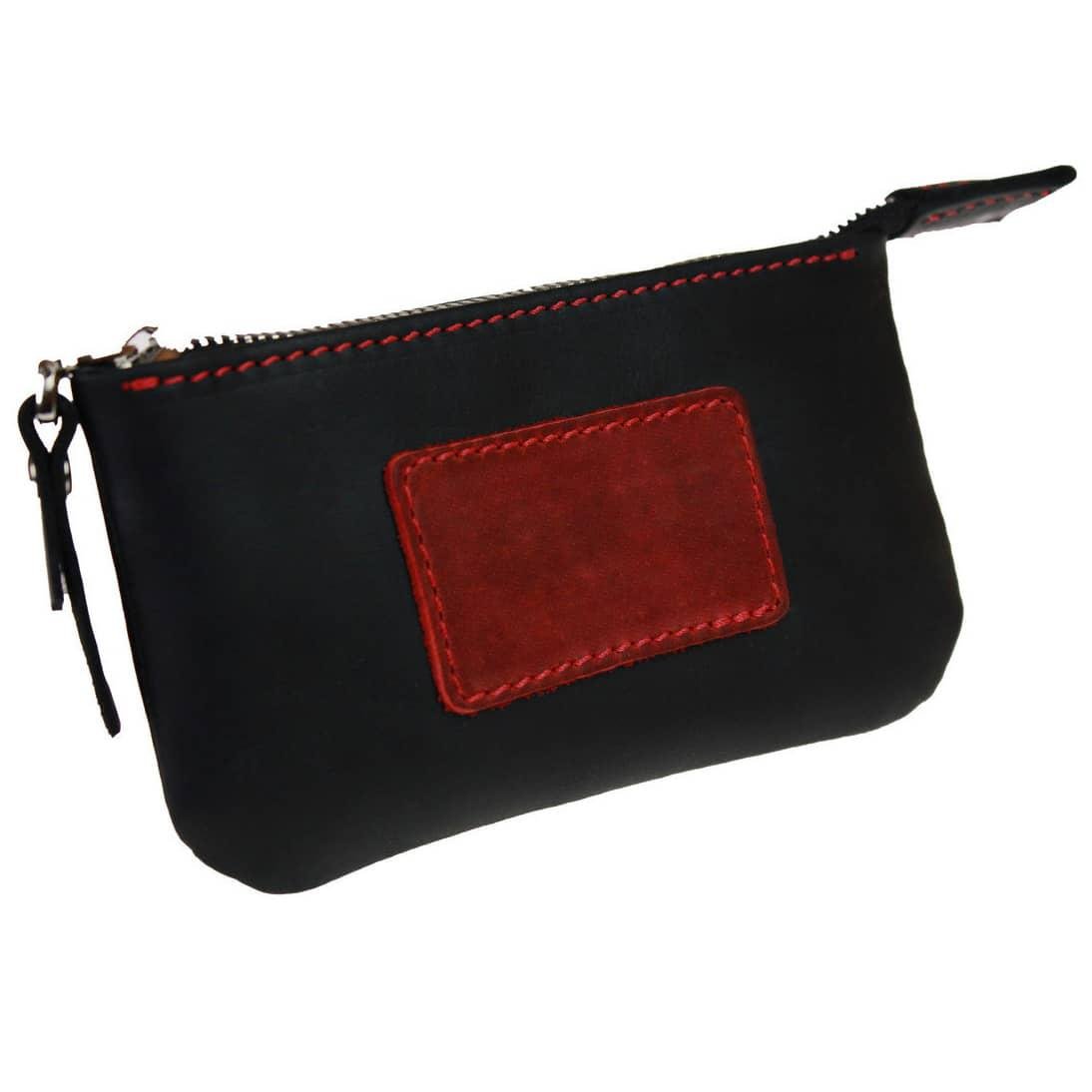 Ключница FREESKIN Type 2 кожанная 14x7x1 см Черно-красный (81110) - фото 1 Ключница FREESKIN Type 2 кожанная 14x7x1 см Черно-красный (81110) - фото 1