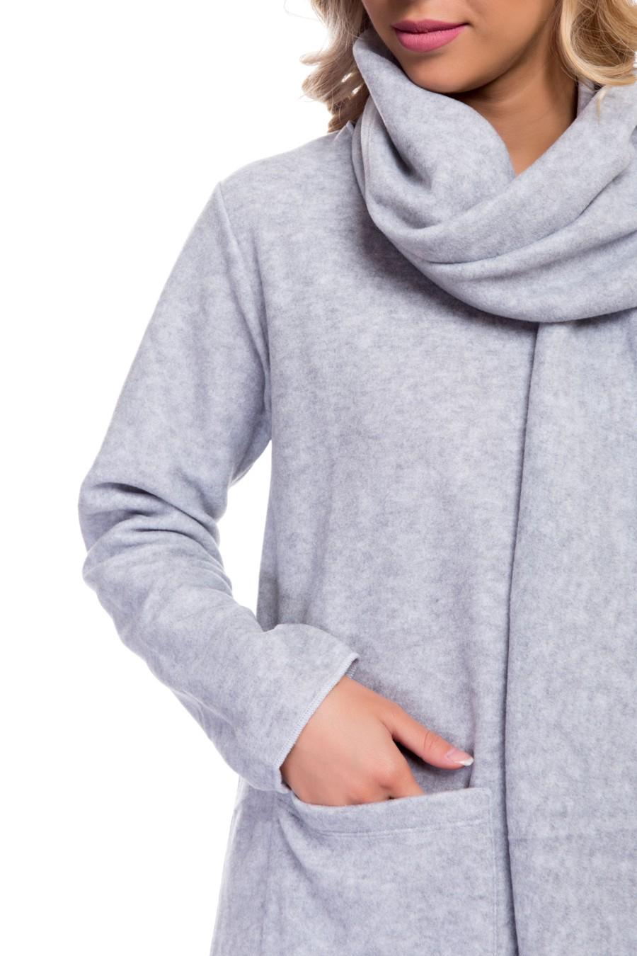 Платье Doremi р. 40/XS Серый (Gridgio mel/48533) - фото 4 Платье Doremi р. 40/XS Серый (Gridgio mel/48533) - фото 4