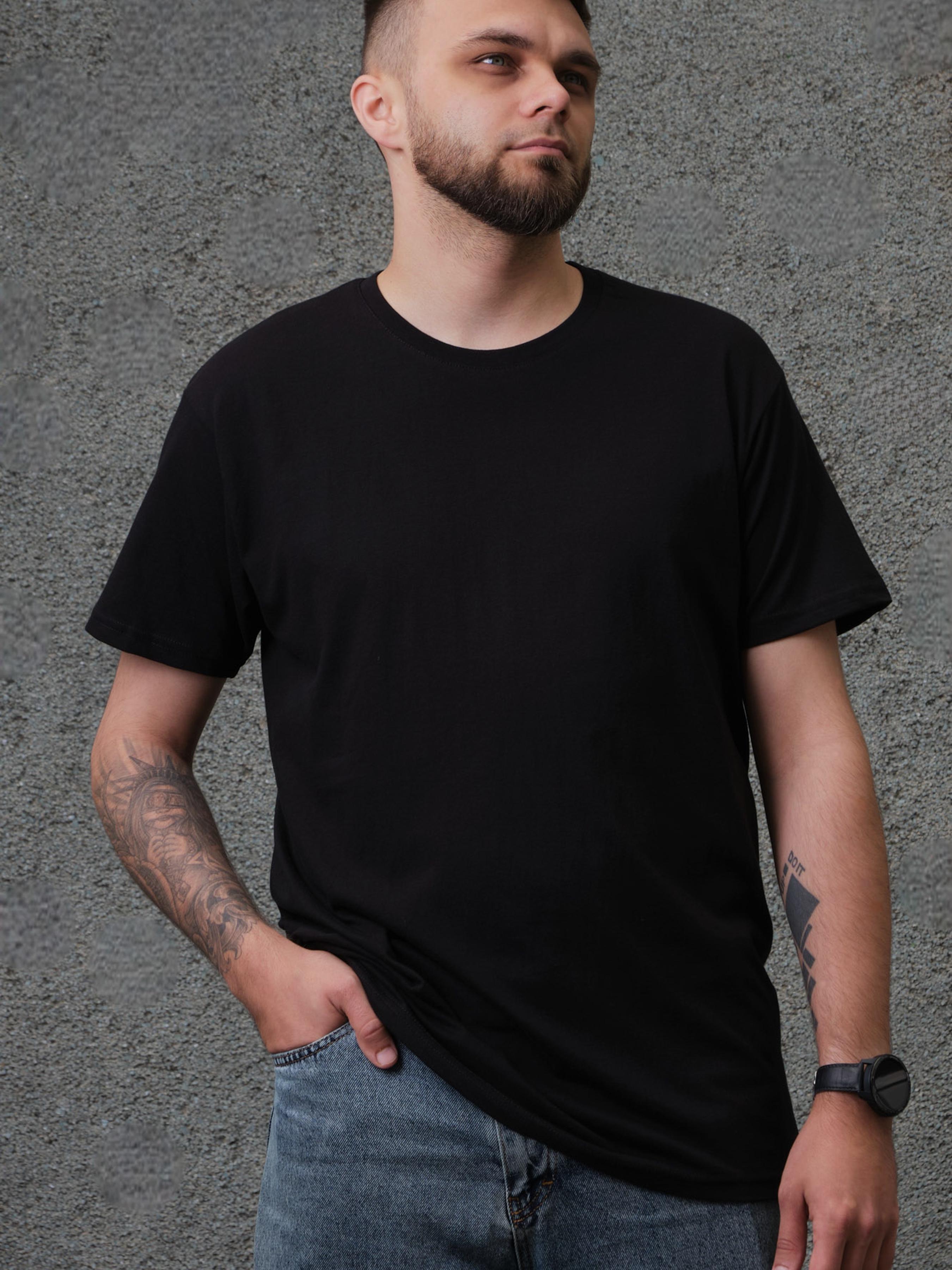 Футболка Without Basic Man XL Black (XL8048038)