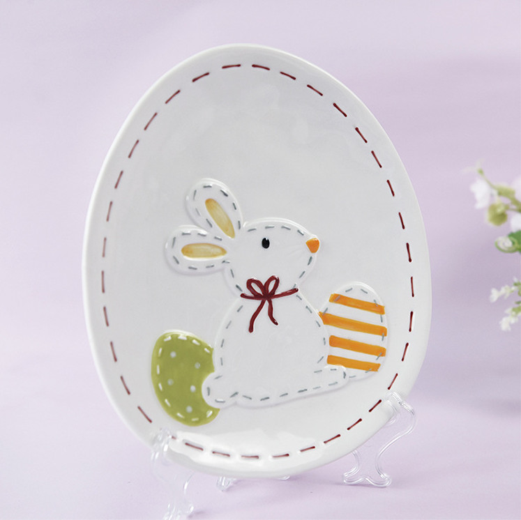 Блюдо овальне Кролик 6805 2,1х18,4х21,1 см (4357974) Блюдо овальне Кролик 6805 2,1х18,4х21,1 см (4357974)