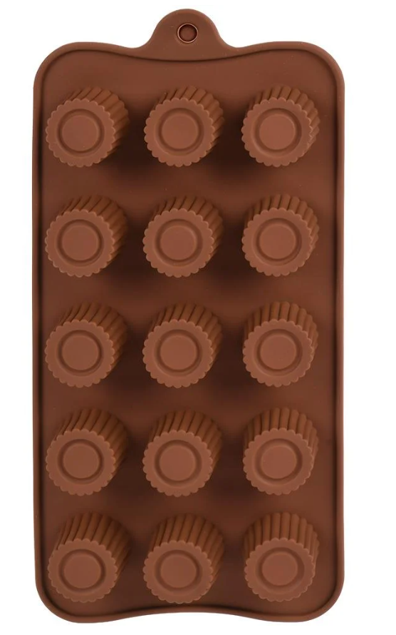 Форма силікон для цукерок Sweets 15 шт. 20,5х10,3 см (R34958)