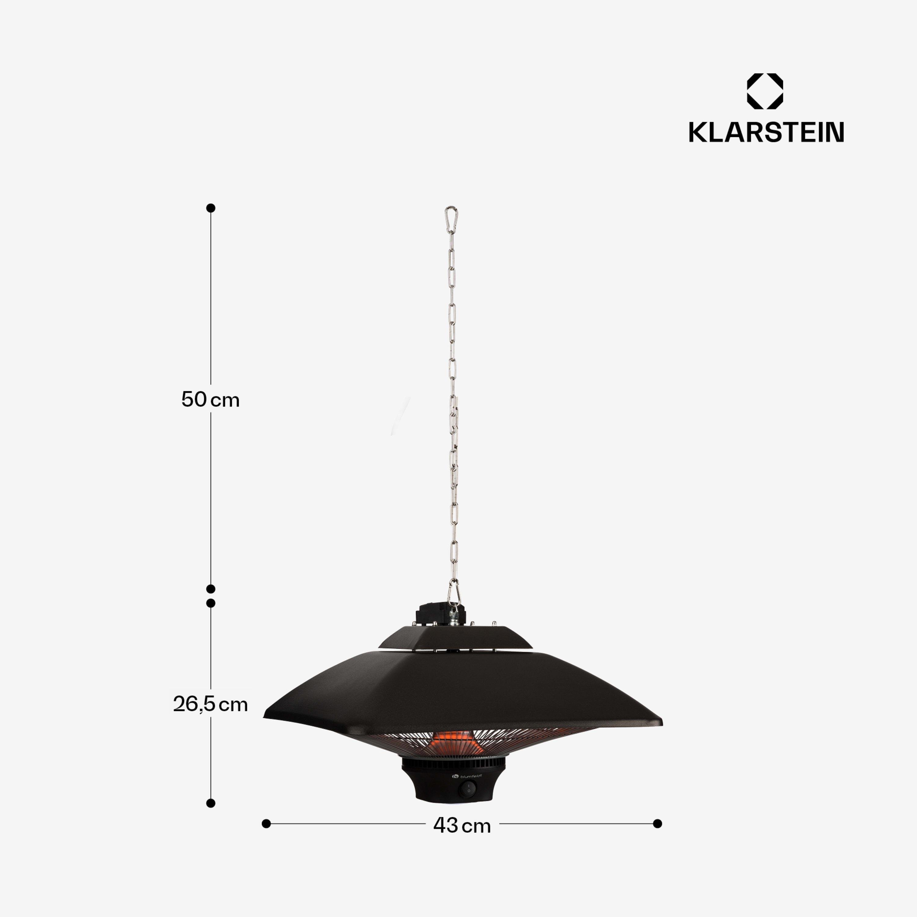 Інфрачервоний обігрівач Blumfeldt Heat Square 15 м2 (10032565) - фото 2