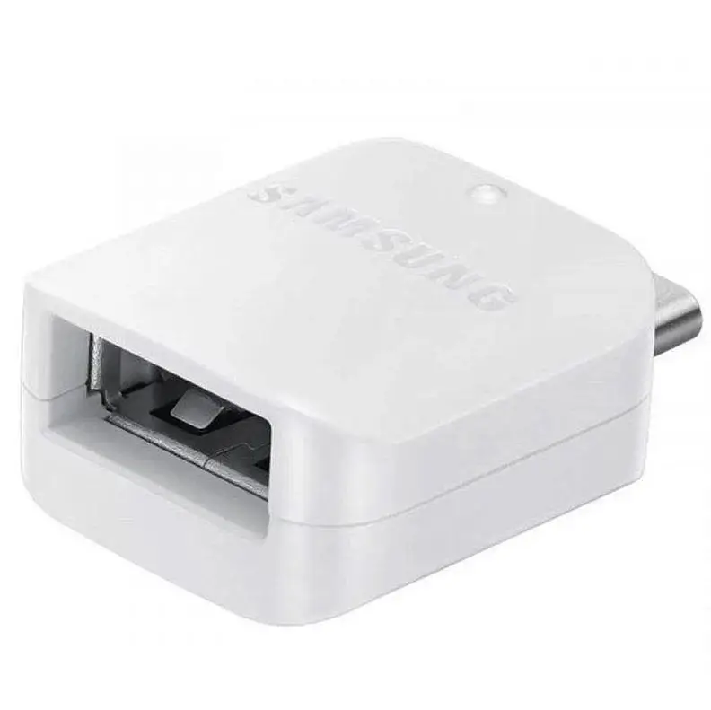 Перехідник Samsung OTG з USB на Type-C Білий (2904224218) - фото 2