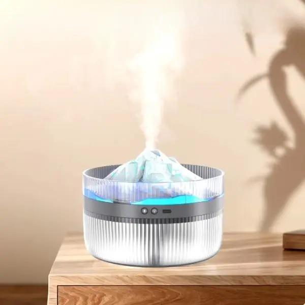 Увлажнитель воздуха-ночник Volcano Humidifier Белый (MS-14638) - фото 2