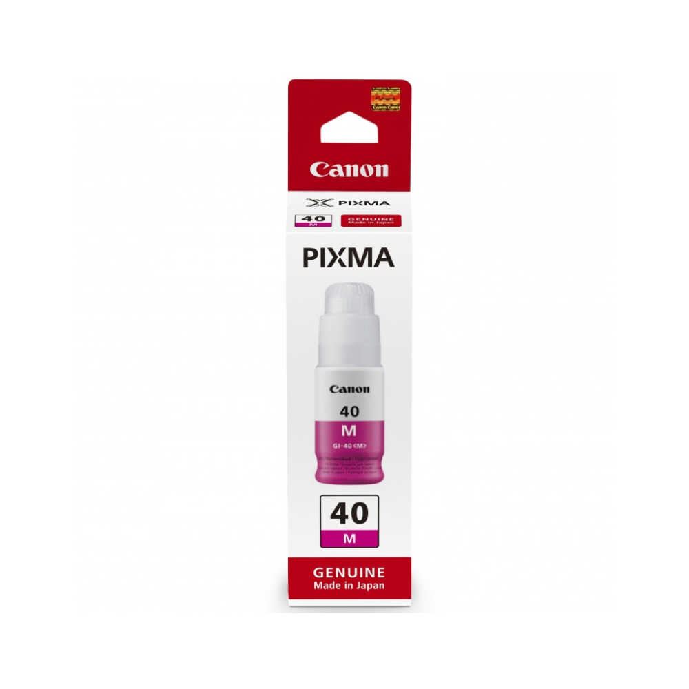 Чернила для струйного принтера Canon GI-40 Magenta для G5040/G6040/G7040 70 мл White (3401C001AA)