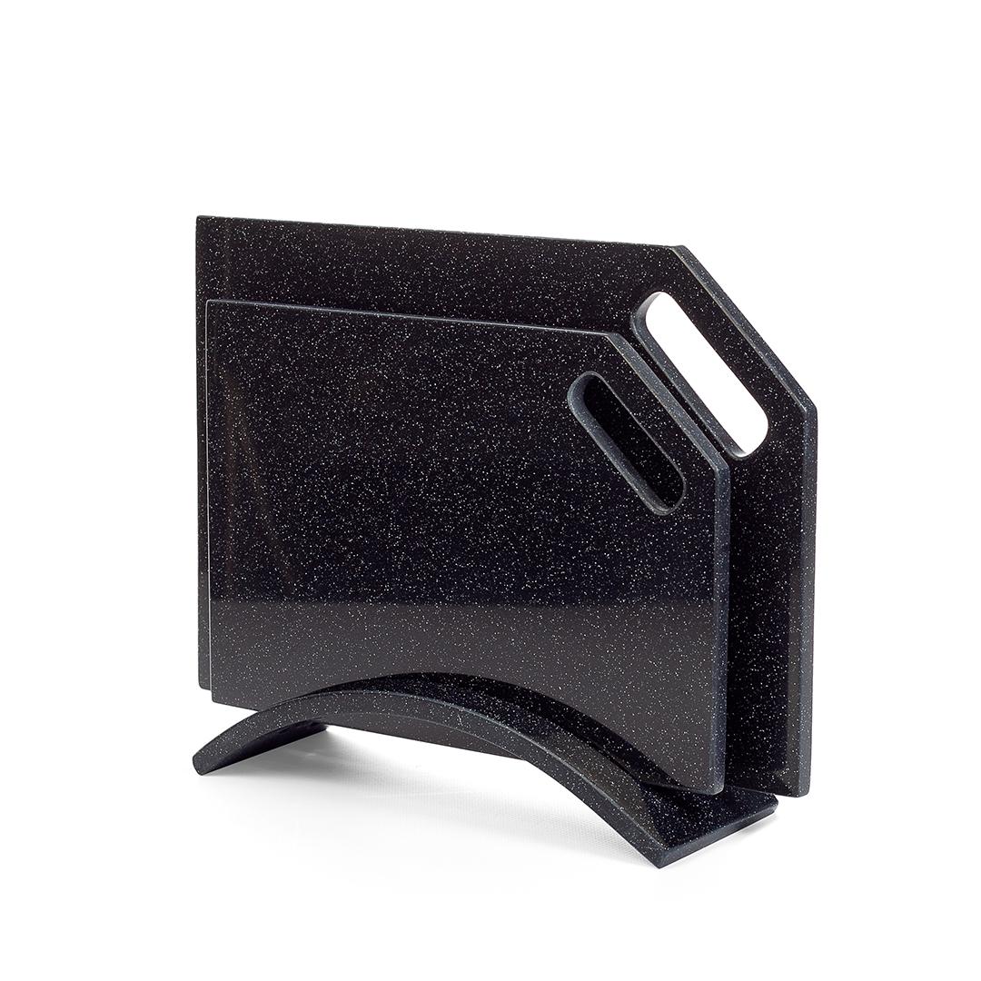 Набір дошок кухонних Kamea зі штучного каменю S Romantic Night - фото 2 Набір дошок кухонних Kamea зі штучного каменю S Romantic Night - фото 2