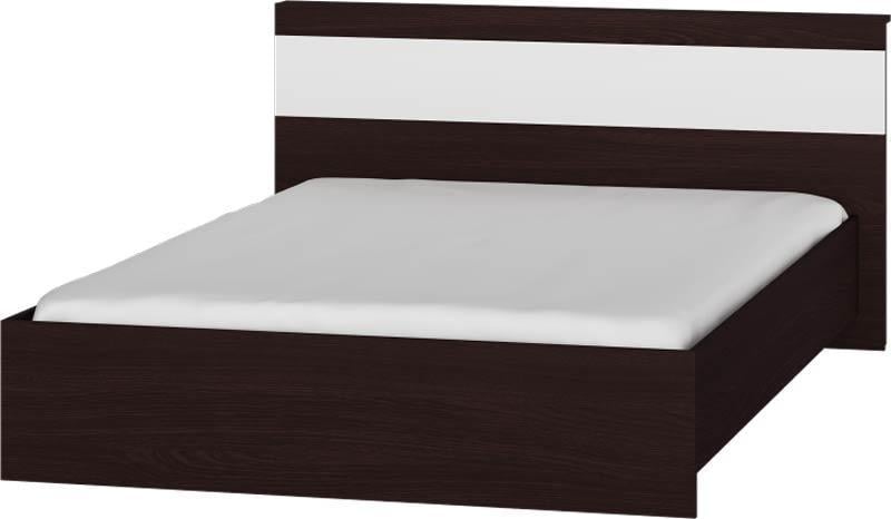Кровать Эверест Соната 140х200 см Венге с белой (psg_UK-6415014)